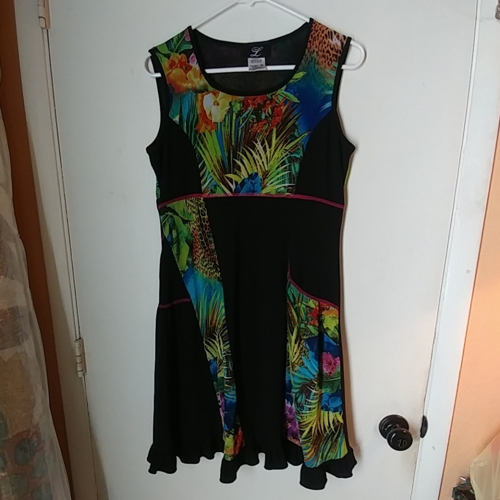 Libra Women's Size M Tropical Sundress